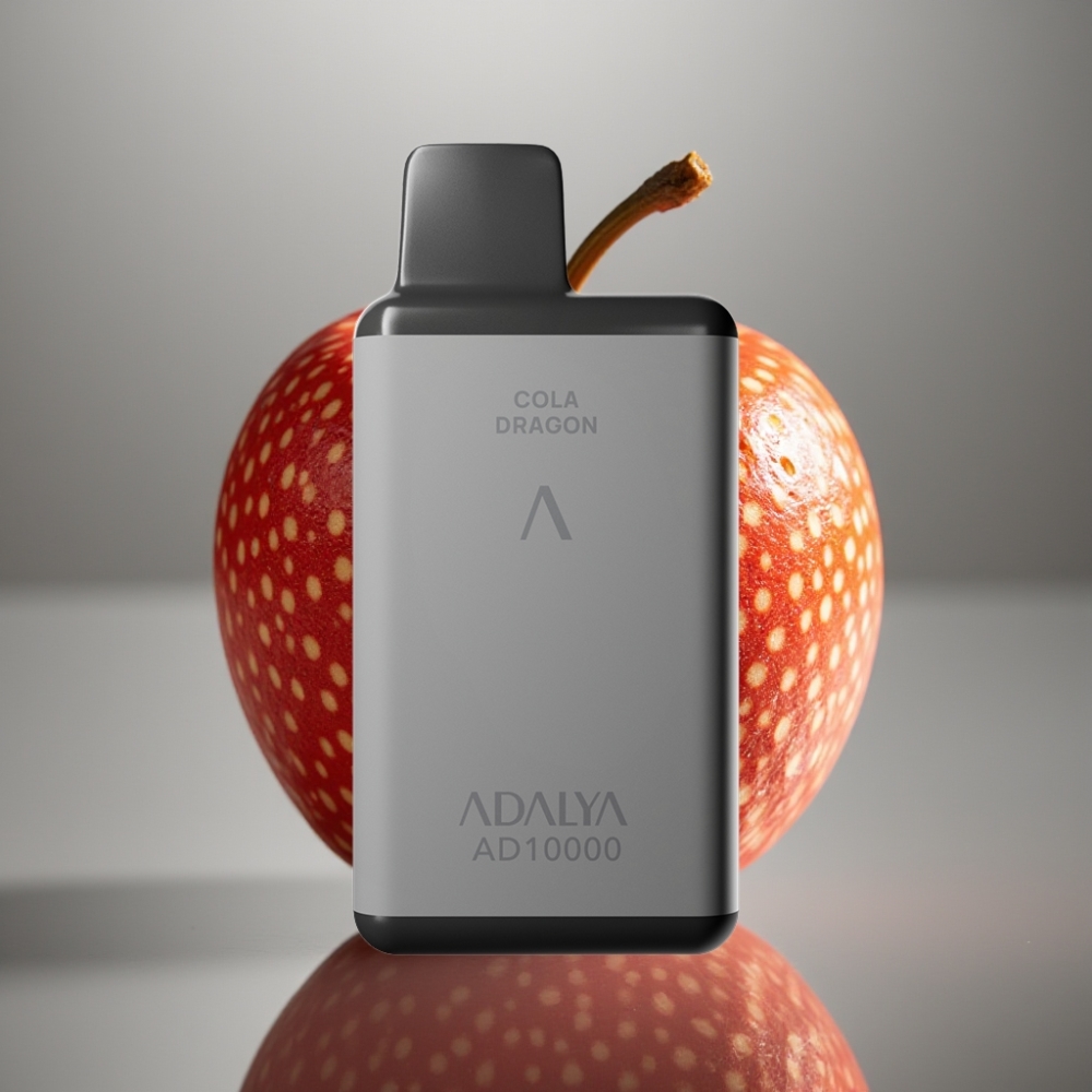 Adalya AD 10000 Puffs Space Gray Sandblasted Rubber USB-C Mi Amor
