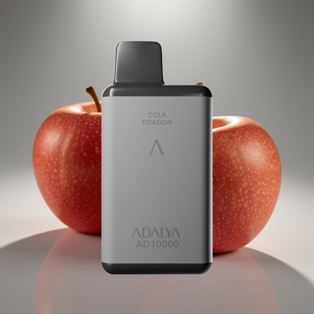 Adalya AD 10000 Puffs Space Gray USB-C 14ml 2 The Two Apples Disposable Vape