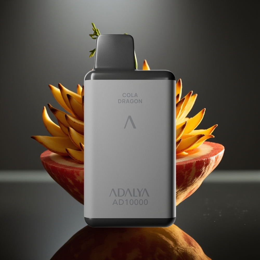 Adalya AD 10000 Puffs Space Gray USB-C Berlin Night Disposable Vape