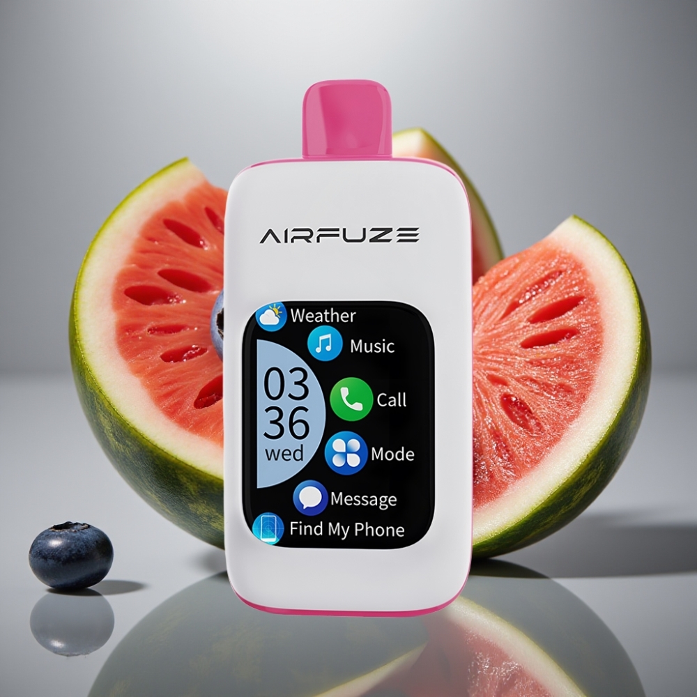 AirFuze Smart 30000 Puffs 5 Nicotine 900mAh Type-C Blueberry Watermelon