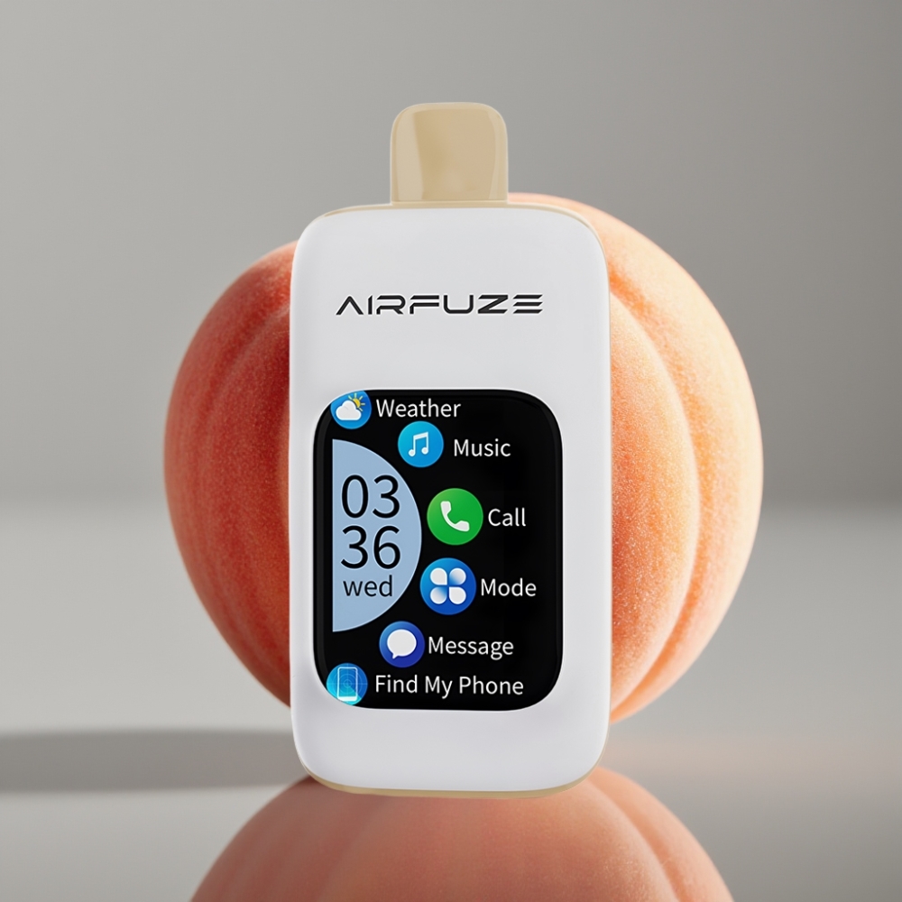 AirFuze Smart 30000 Puffs 5 Nicotine 900mAh Type-C Juicy Peach
