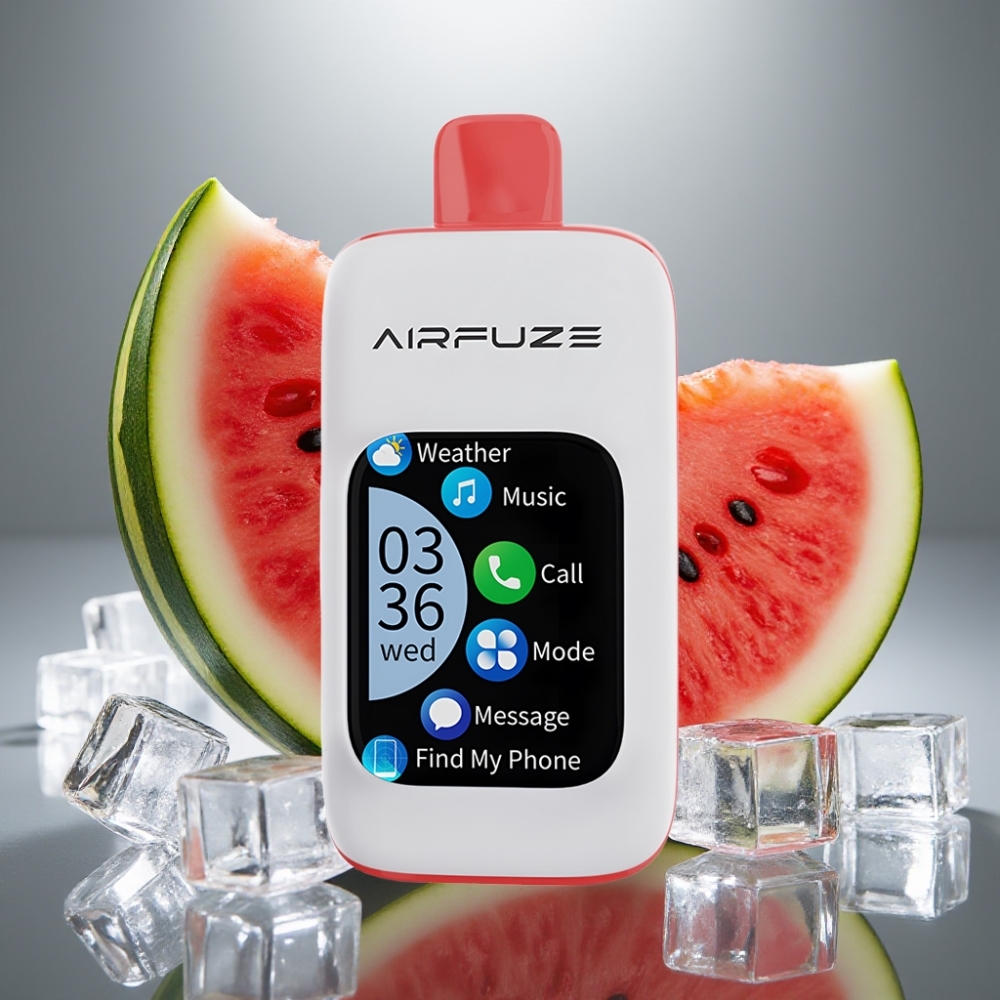 AirFuze Smart 30000 Puffs 5 Nicotine 900mAh Type-C Watermelon Ice Disposable Vape