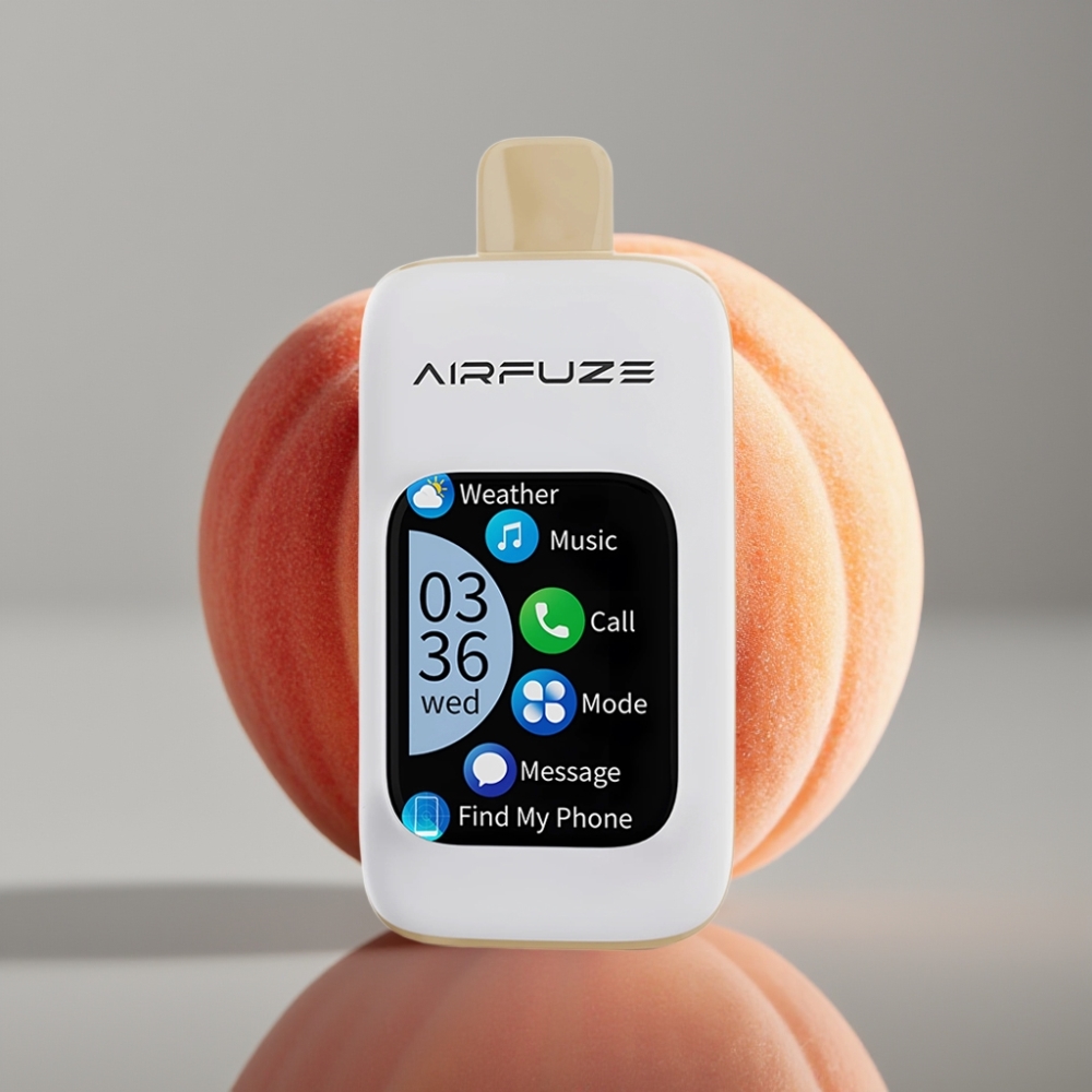 AirFuze Smart Pro 40000 Puffs 20ML 900mAh Juicy Peach Wireless Touch 3-Mode