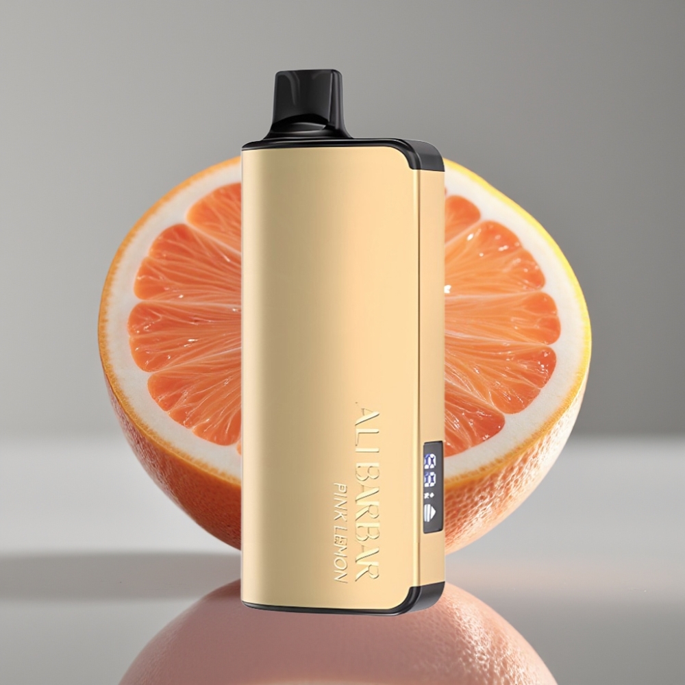 Alibarbar Ingot 9000 Puffs 22mL 2350mAh Pink Lemon Disposable Vape
