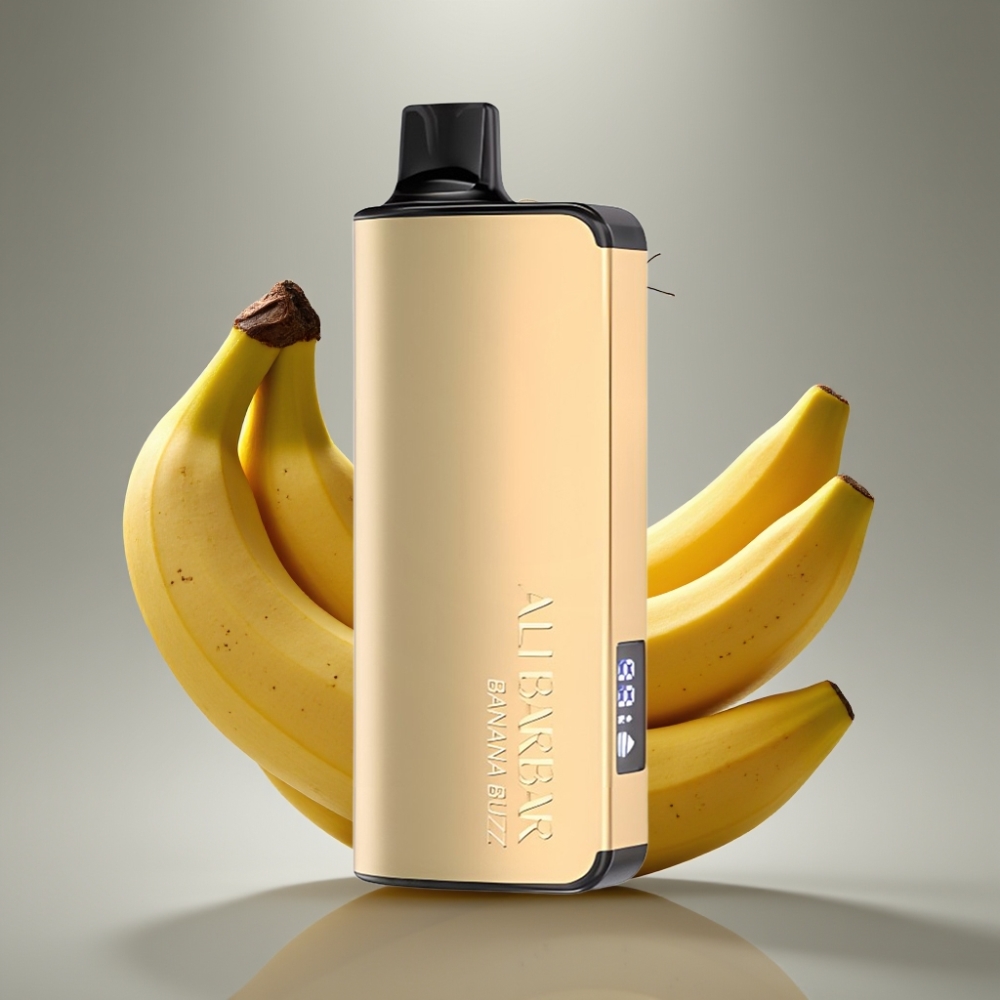 Alibarbar Ingot 9000 Puffs 22ml 2350mAh Banana Buzz Disposable Vape