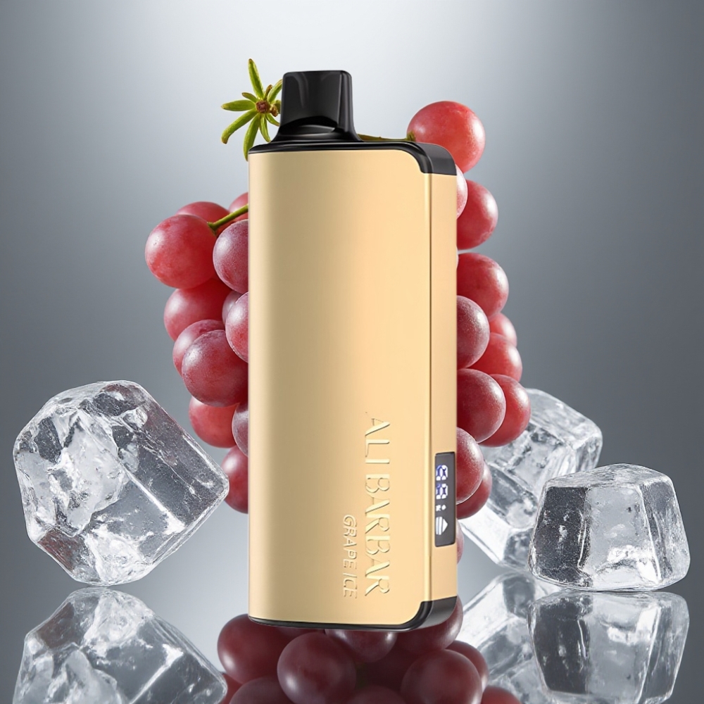 Alibarbar Ingot 9000 Puffs 22ml 2350mAh Grape Ice Disposable Vape