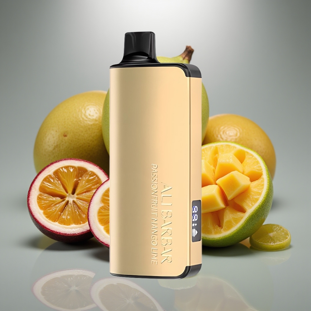 Alibarbar Ingot 9000 Puffs 22ml 2350mAh LED Passionfruit Mango Lime