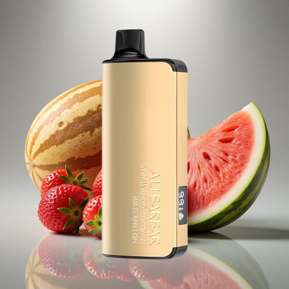 Alibarbar Ingot 9000 Puffs 22ml 2350mAh Strawberry Coconut Watermelon