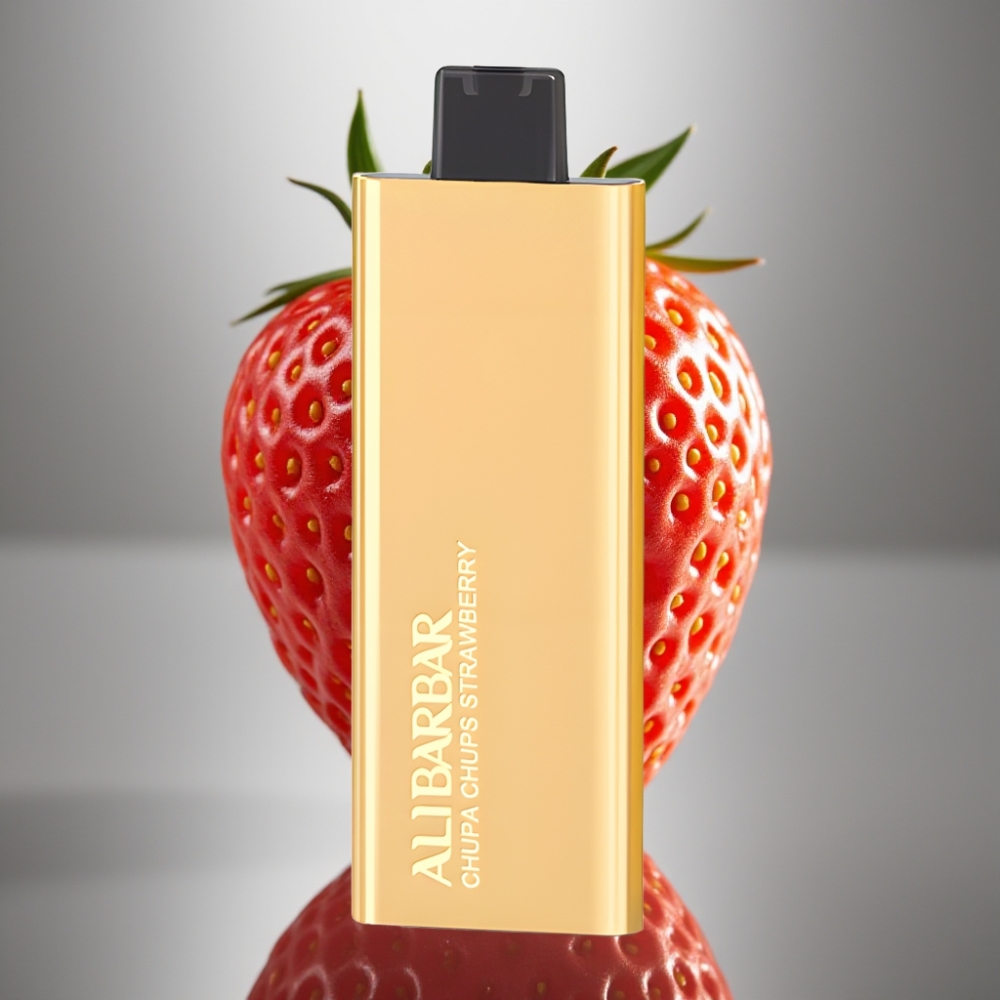 Alibarbar Pandora 7000 Puffs 17ml 10Ω Chupa Chups Strawberry Disposable Vape