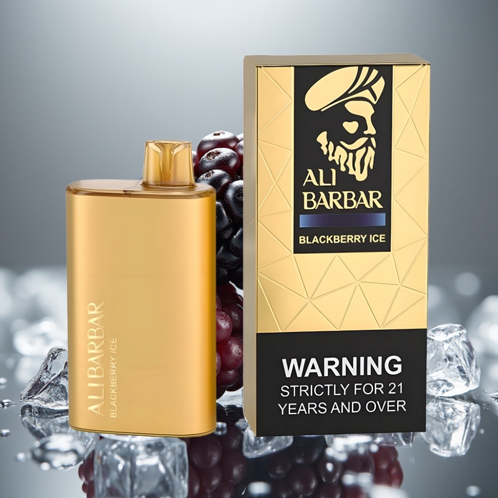 Alibarbar Rich 8000 Puffs 20ml 2000mAh Blackberry Ice Disposable Vape