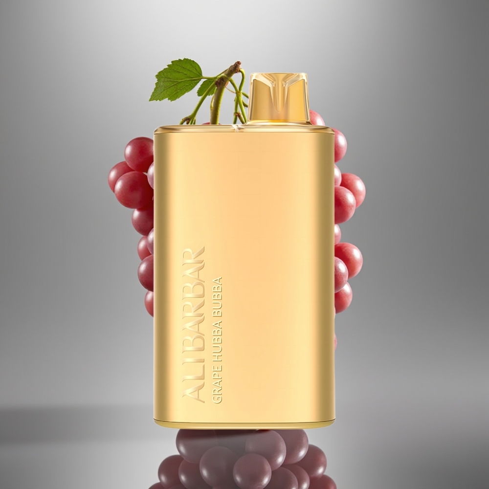 Alibarbar Rich 8000 Puffs 20ml 2000mAh Grape Hubba Bubba Disposable Vape