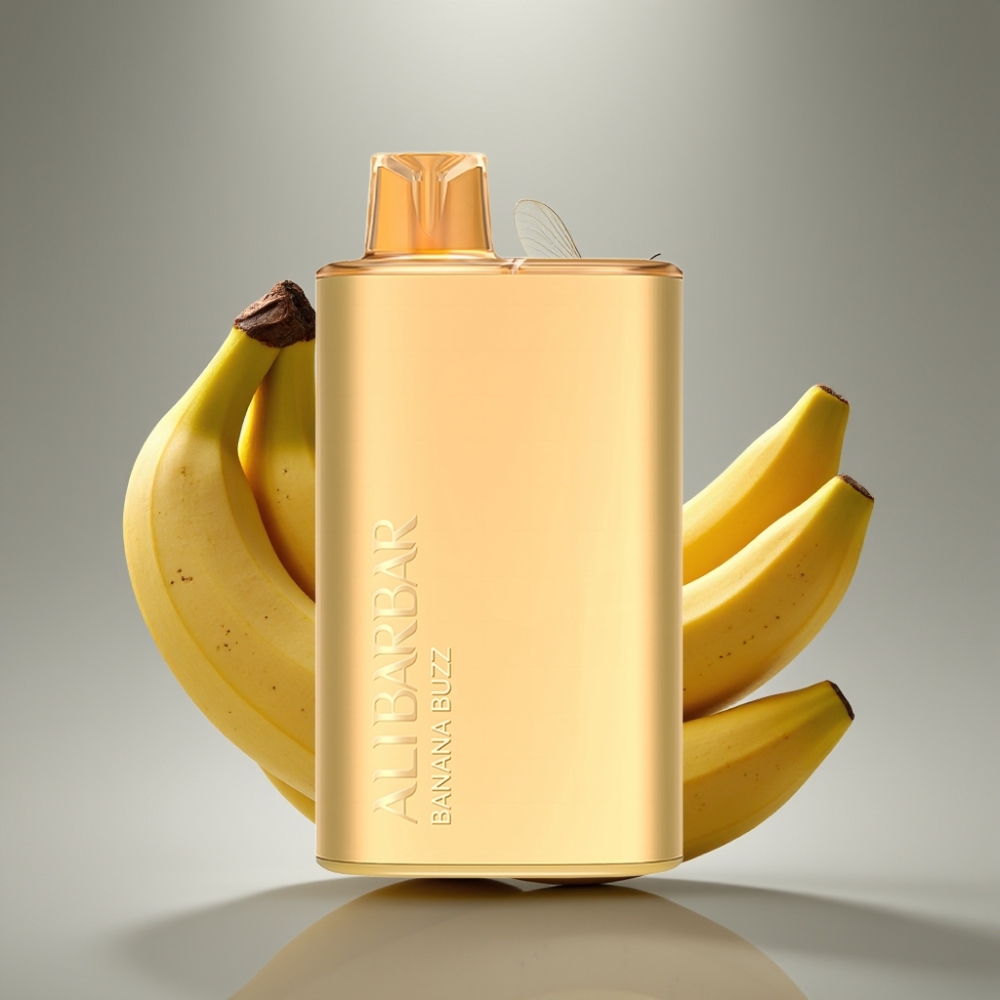 Alibarbar Rich 8000 Puffs 20ml Banana Buzz Disposable Vape