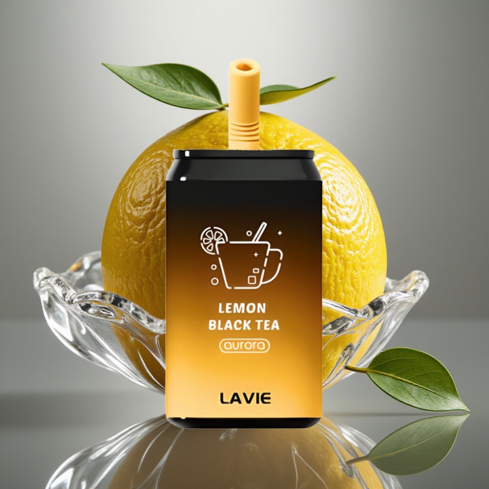 LAVIE Aurora 11000 Puffs 22ML 650mAh Type C Lemon Black Tea