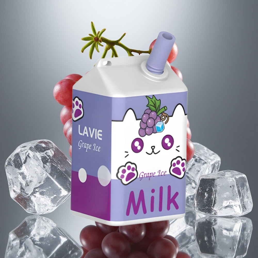 LAVIE Milk 7000 Puffs 16ML 600mAh Type C Grape Ice