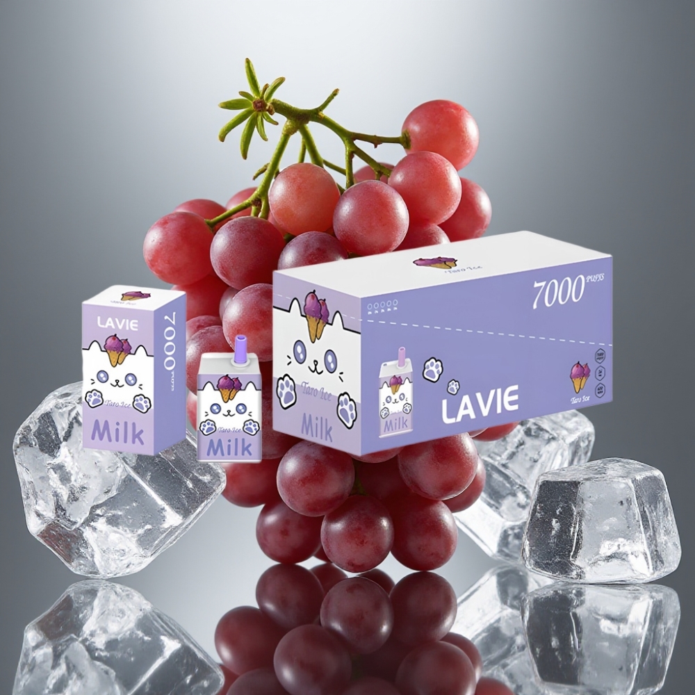 LAVIE Milk 7000 Puffs 16ML 600mAh Type C Grape Ice