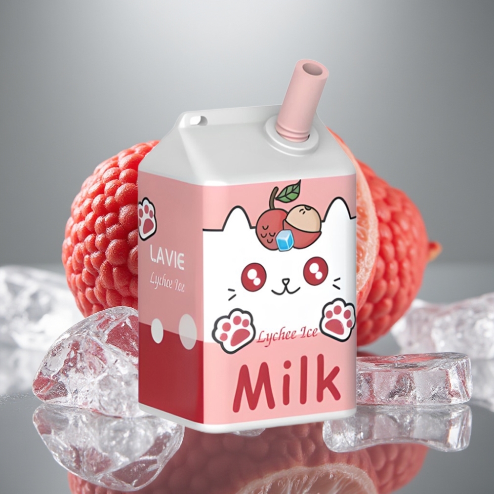 LAVIE Milk 7000 Puffs 16ML Lychee Ice 600mAh Type C