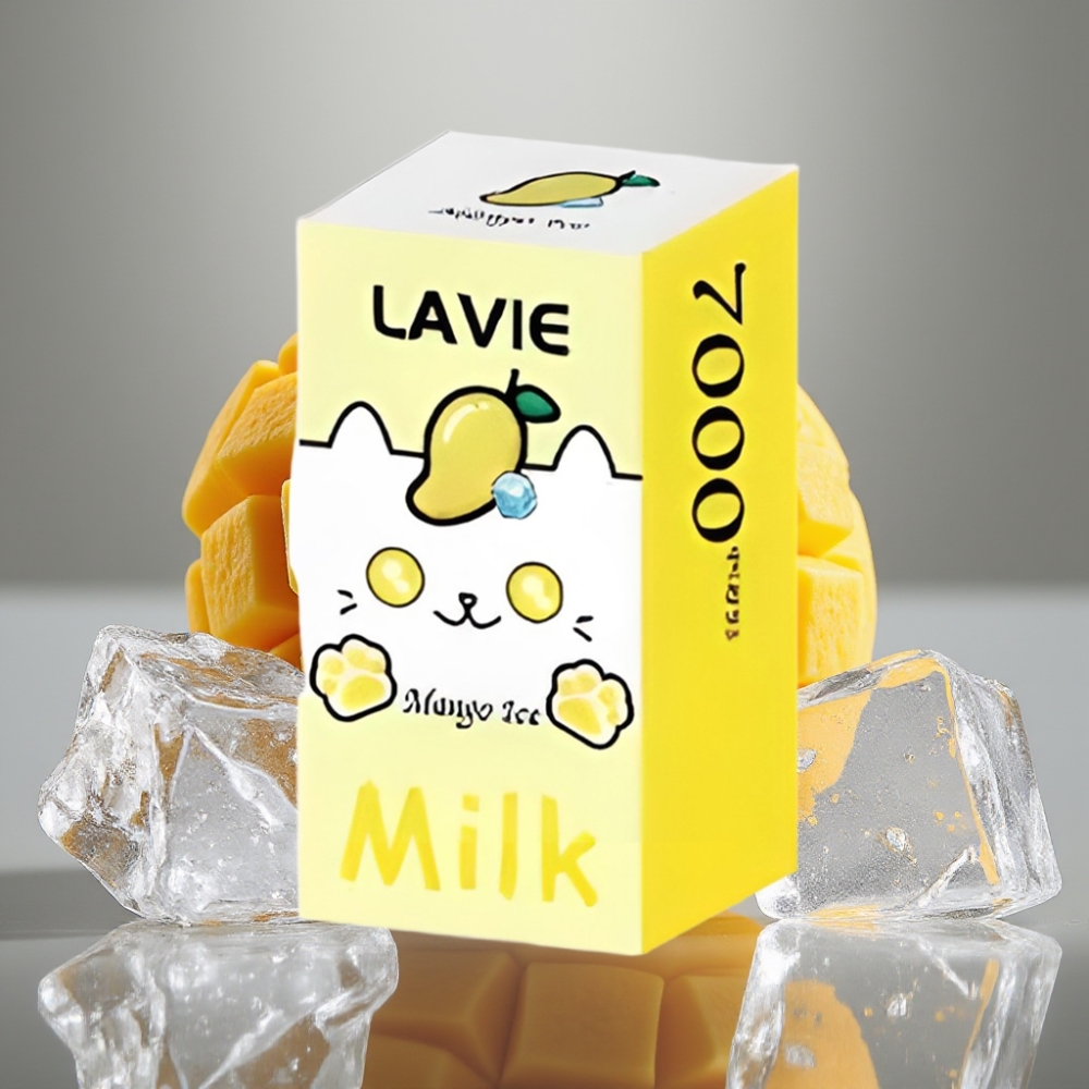 LAVIE Milk 7000 Puffs 16ML Mango Ice Type C 600mAh