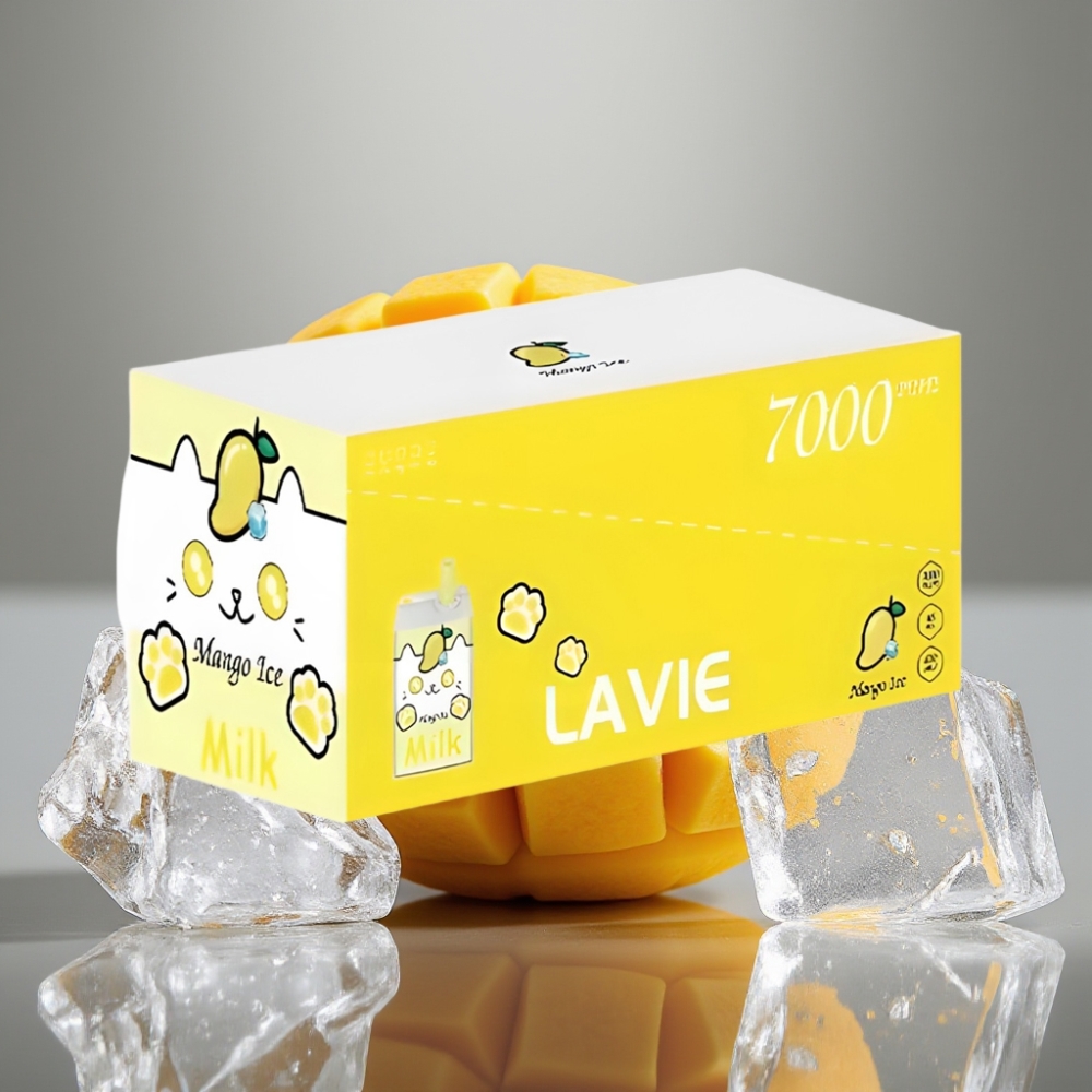 LAVIE Milk 7000 Puffs 16ML Mango Ice Type C 600mAh