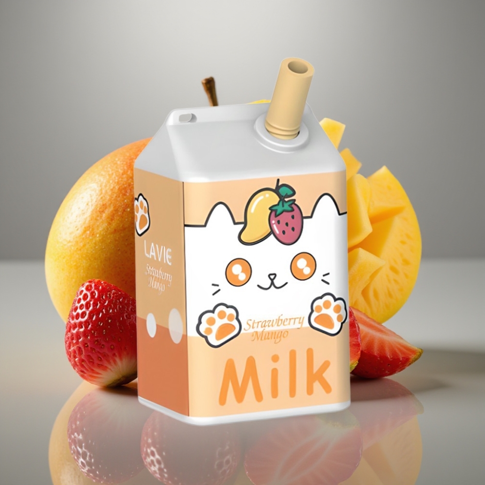 LAVIE Milk 7000 Puffs 16ML Strawberry Mango 600mAh Type C