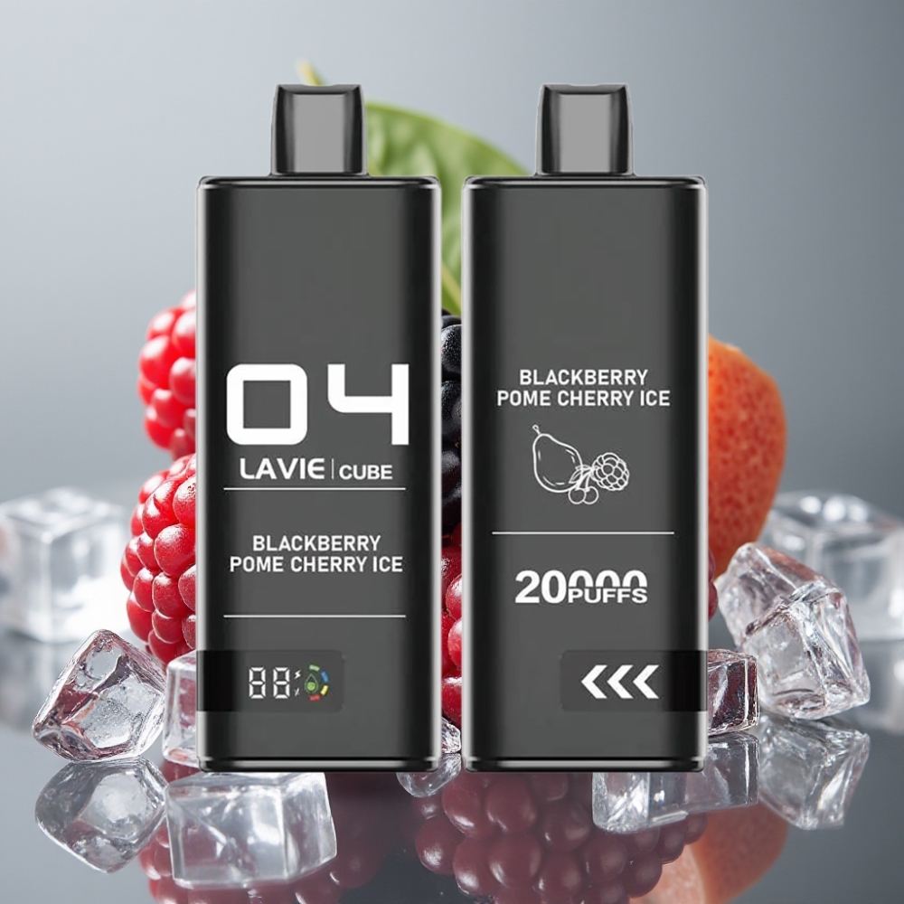 Lavie Cube 20000 Puffs 28ML 5 Blackberry Pome Cherry Ice