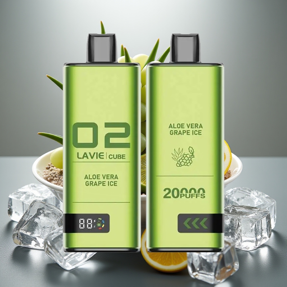 Lavie Cube 20000 Puffs 28ML 600mAh Aloe Vera Grape Ice