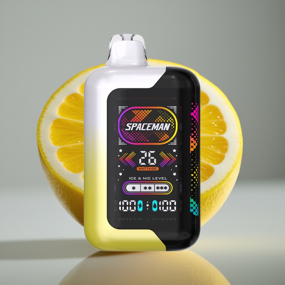 SMOK Spaceman SP40000 Zero Nic 20ml Dual Coil 4 Ice Modes Lemon Pop