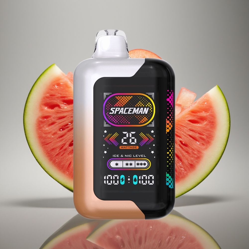 SMOK Spaceman SP40000 Zero Nic 20ml Juicy Peach Watermelon Disposable