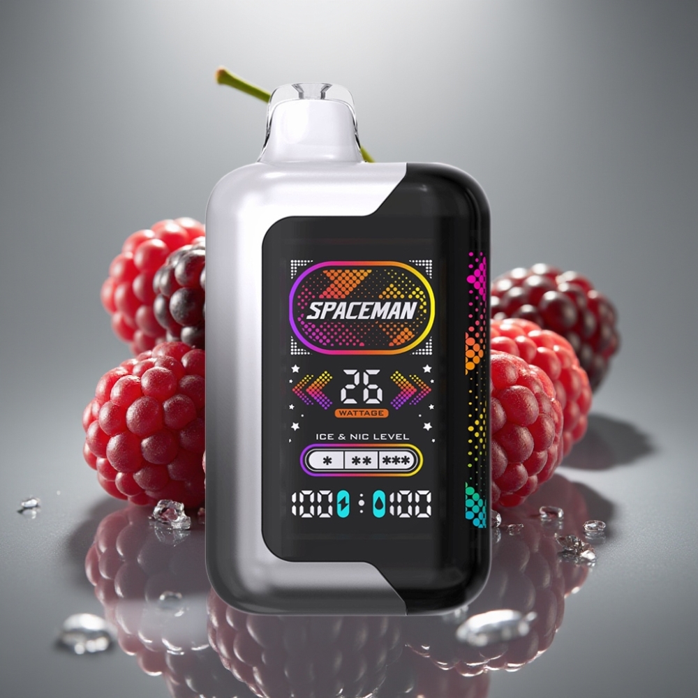 SMOK Spaceman SP40K Zero Nicotine 20ml 40K Puffs Blackberry Razz