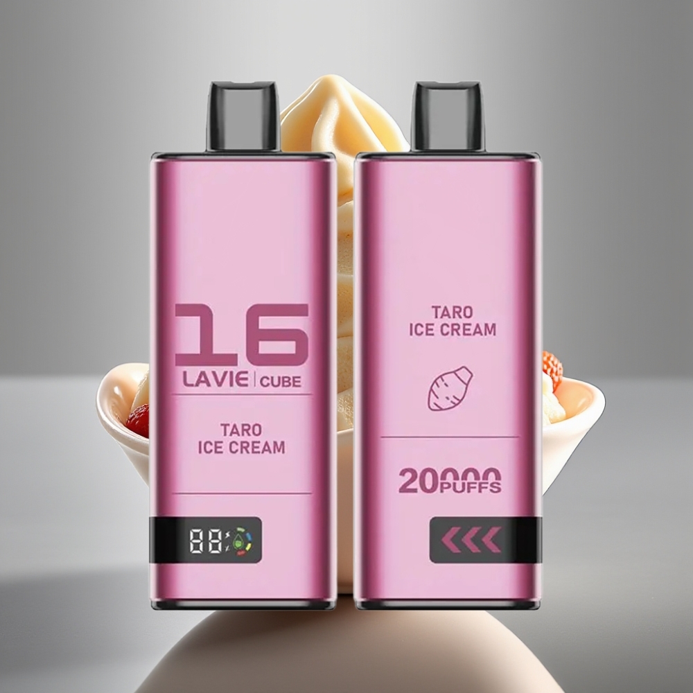 Lavie Cube 20000 Puffs 28ML Taro Ice Cream Disposable Vape